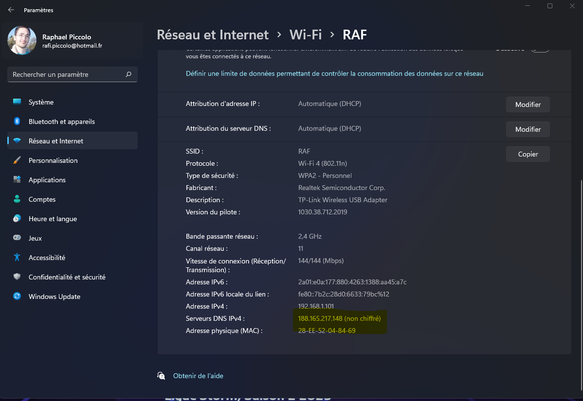 settings